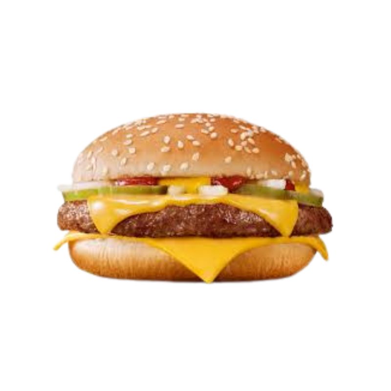 1 4lb Cheese Burger white
