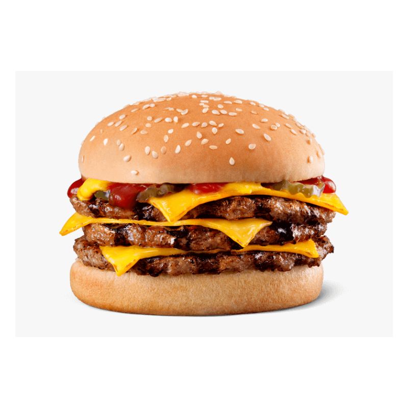 3/4lb Cheese Burger