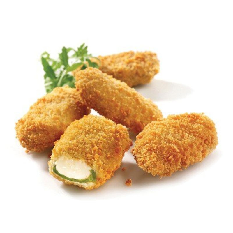 6 Jalapenos Cream Cheese