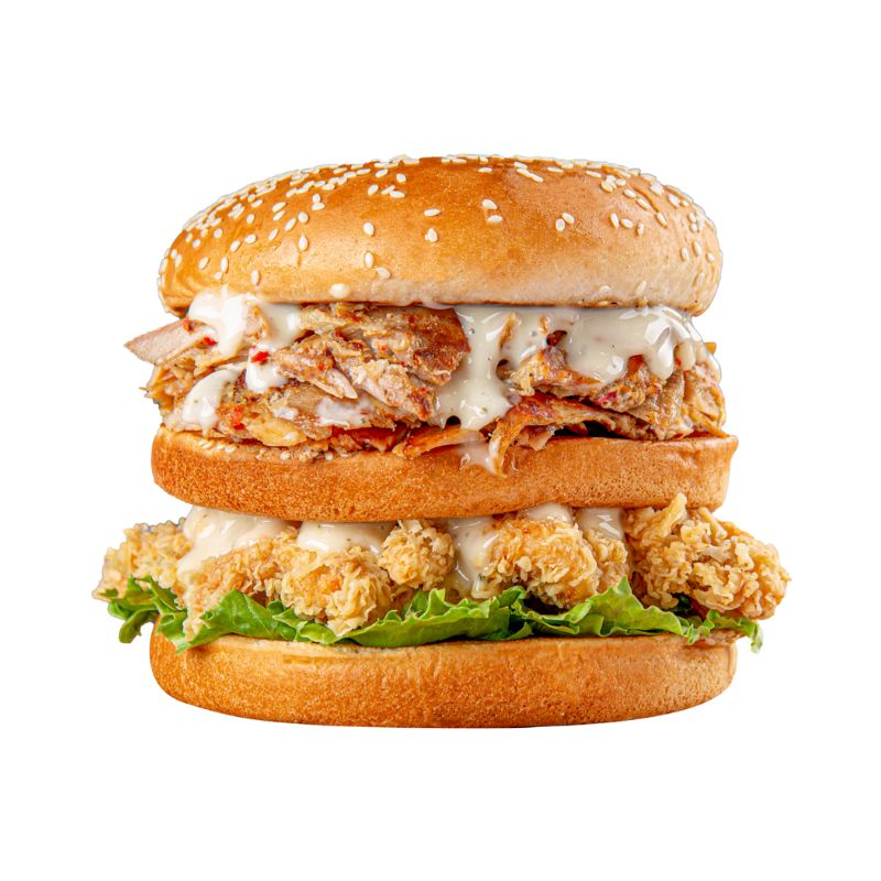 Chicken Shawarma Burger