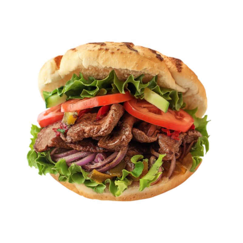 Doner and Chicken Shawarma Burger
